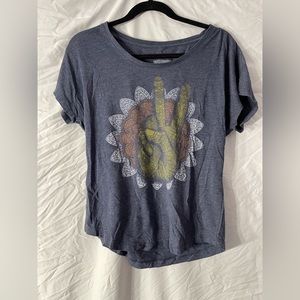 Womens medium shortsleeve graphic tshirt by curbside